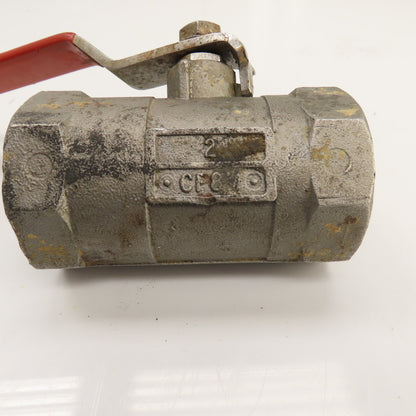 Watts 2" CF8M Stainless Steel Ball Valve