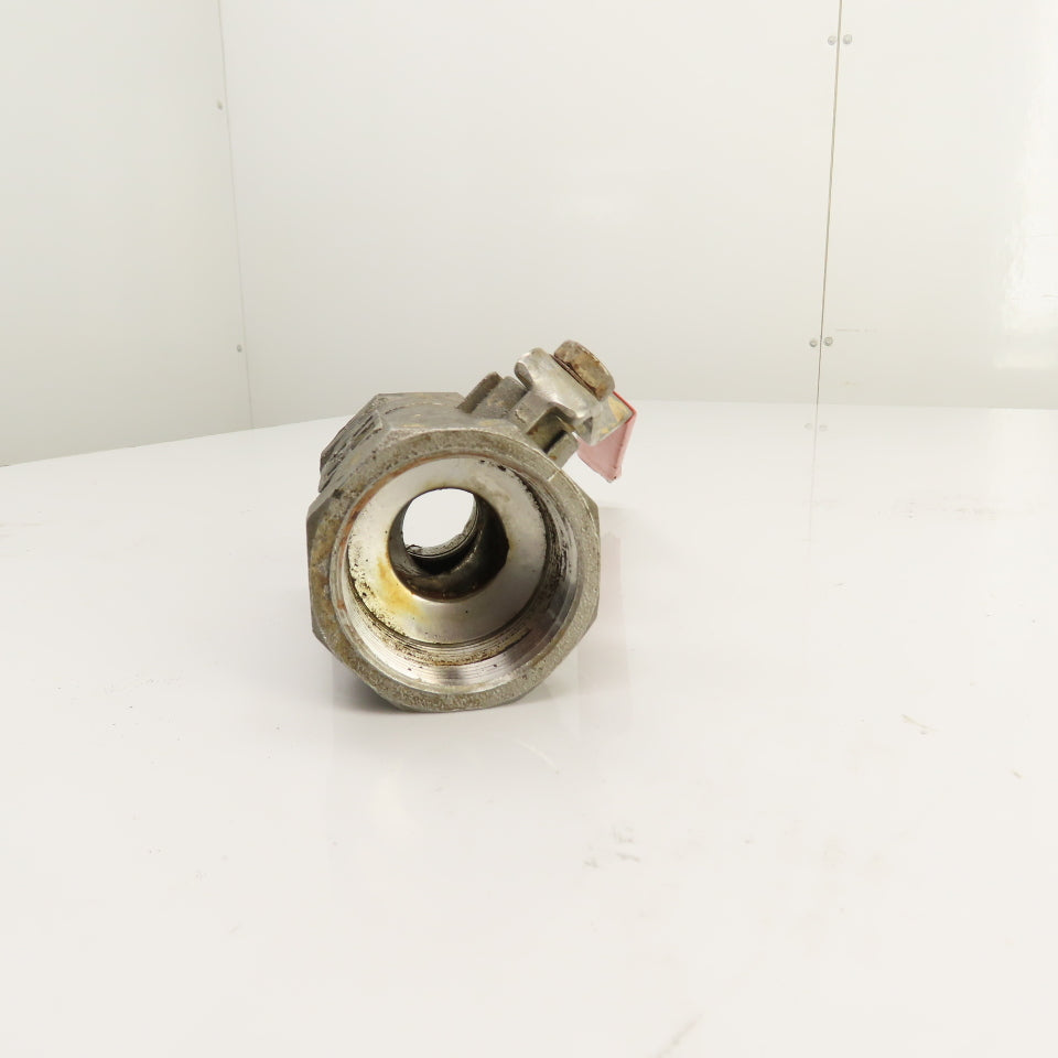 Watts 2" CF8M Stainless Steel Ball Valve