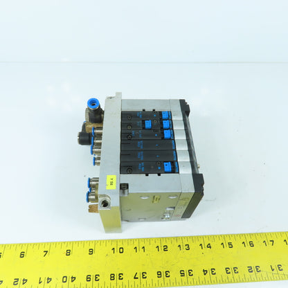 Festo CPV14-GE-FB-6 CPV-14-VI Solenoid Valve Bank 161360-362 & 162550
