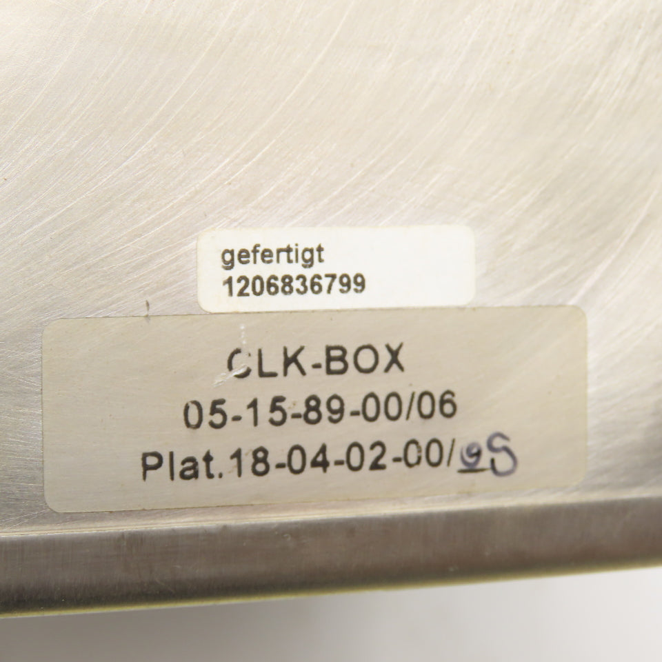 Trumpf 05-15-89-00/06 CLK BOX Controller
