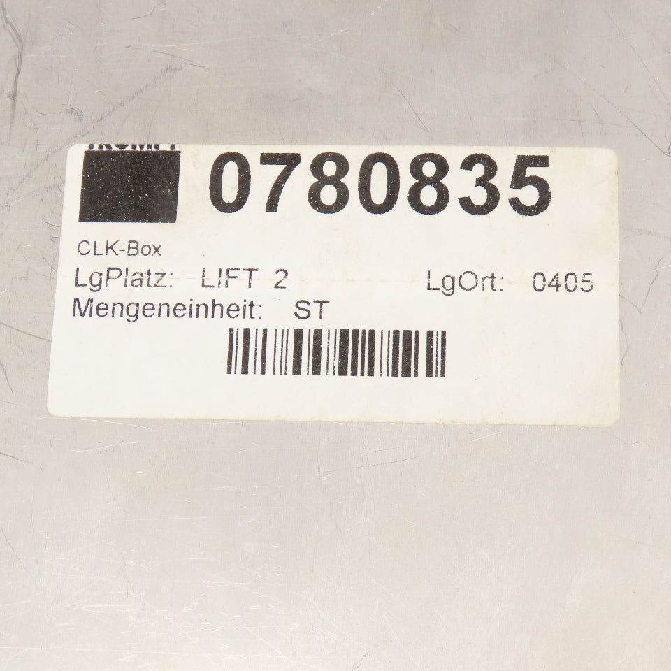 Trumpf 05-15-89-00/06 CLK BOX Controller