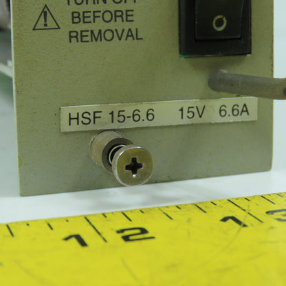Kepco HSF 15-6.6 15V Plug-In Power Supply Board