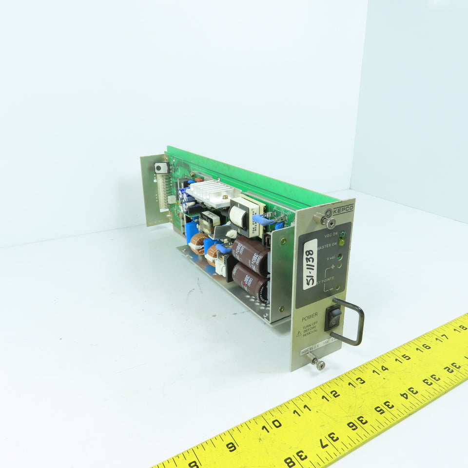 Kepco HSF 15-6.6 15V Plug-In Power Supply Board