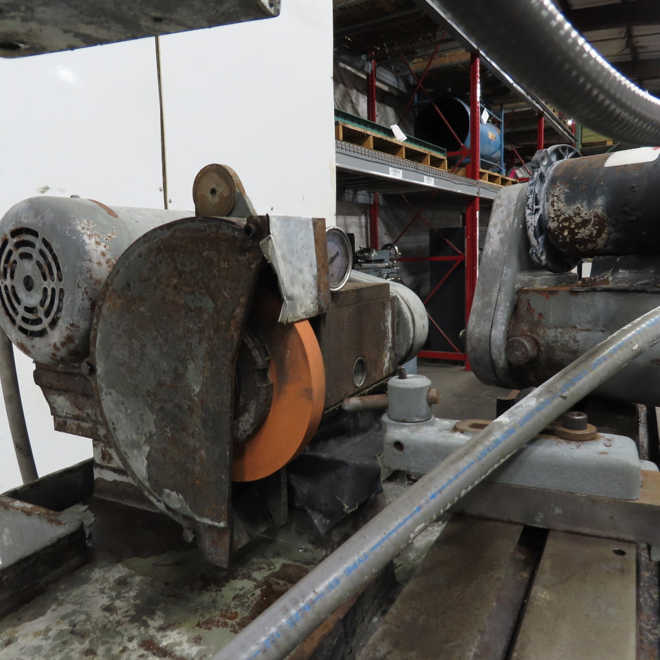 Clausing Model 4210 5" x 12" Precision Plain Cylindrical Grinder 3Ph 230/460V