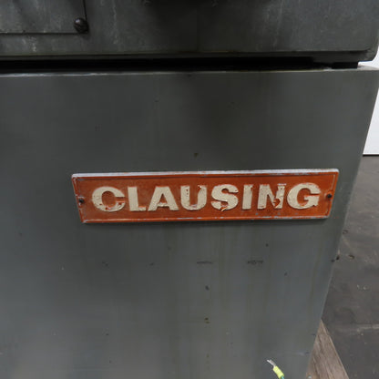 Clausing Model 4210 5" x 12" Precision Plain Cylindrical Grinder 3Ph 230/460V