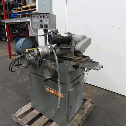 Clausing Model 4210 5" x 12" Precision Plain Cylindrical Grinder 3Ph 230/460V