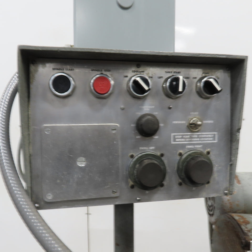 Clausing Model 4210 5" x 12" Precision Plain Cylindrical Grinder 3Ph 230/460V