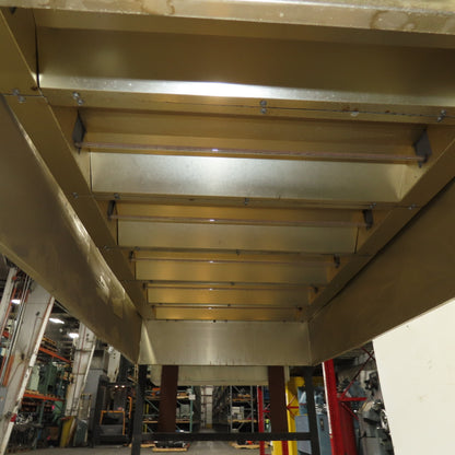 Infrared Heating Curing Lamp Fixture 67"x31"x 41" Tall Underneath 17A 3Ph 480V