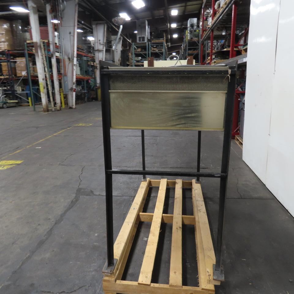 Infrared Heating Curing Lamp Fixture 67"x31"x 41" Tall Underneath 17A 3Ph 480V