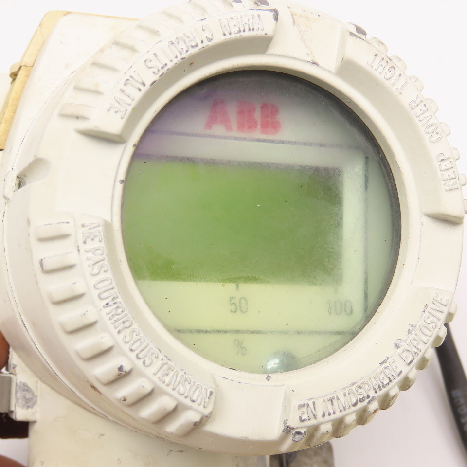abb 265GS UKTNA1 EBL1I1C1H3 42VDC Pressure Transmitter 30Bar 1/2" NPT