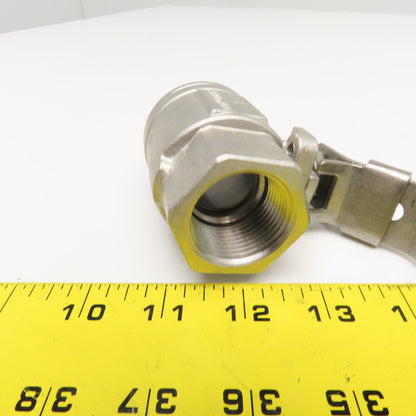 Inline Industries 1" Stainless Steel Ball Valve CF8M 1000WOG