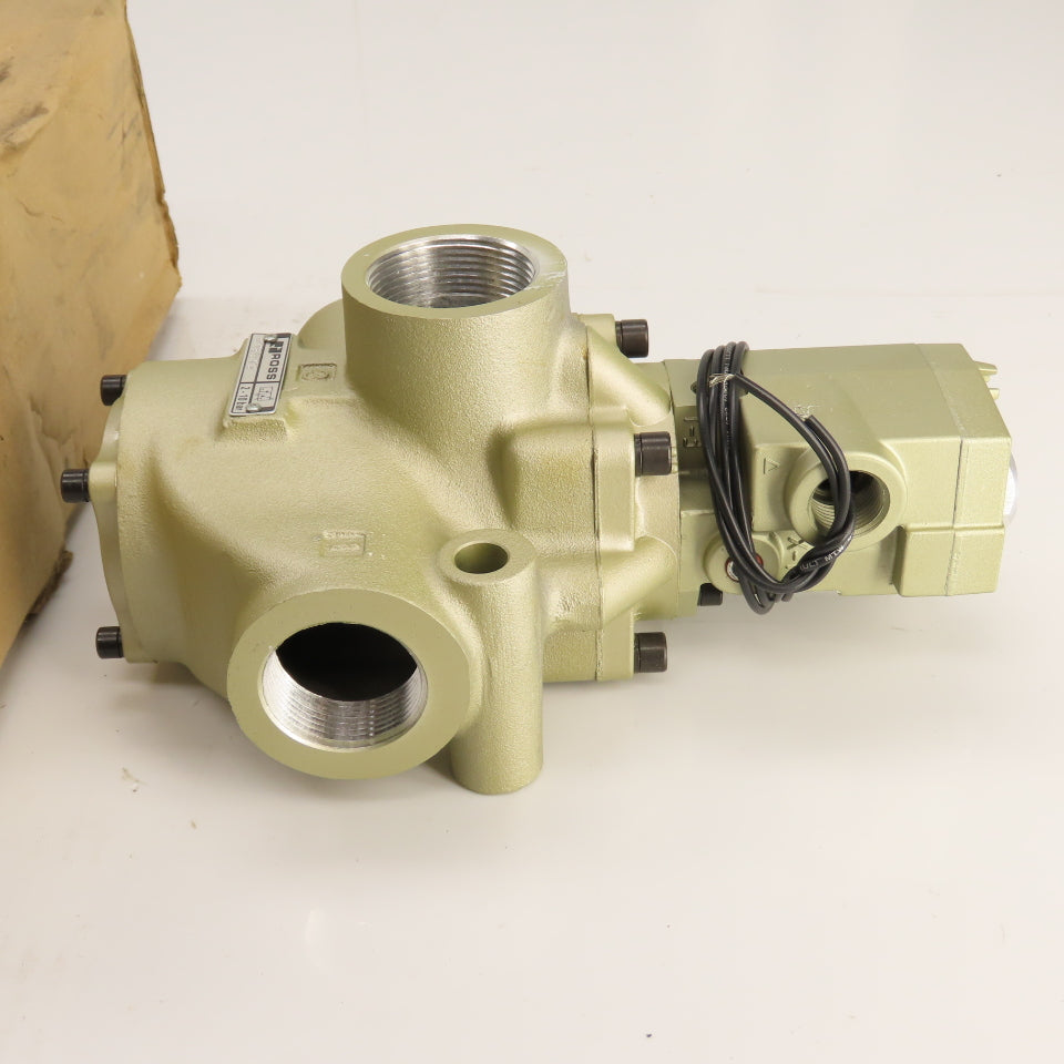 ROSS 2173A7912C Pneumatic Directional Control Valve 125VDC 2-10 Bar 1-1/4" NPT