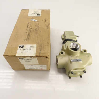 ROSS 2173A7912C Pneumatic Directional Control Valve 125VDC 2-10 Bar 1-1/4" NPT