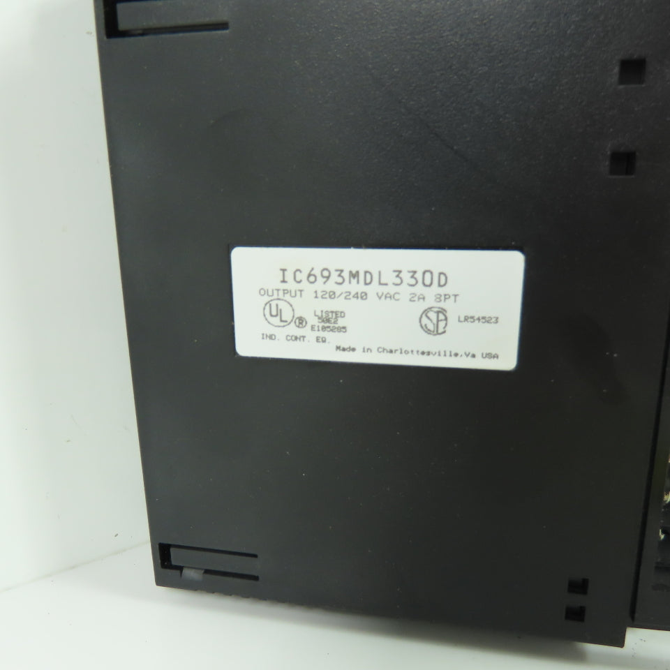 GE Fanuc IC693MDL330D Output Module 120/240VAC 2A 8PT