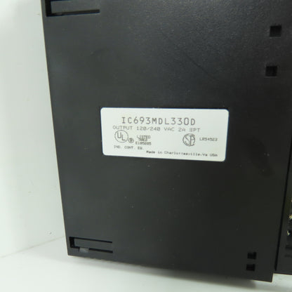 GE Fanuc IC693MDL330D Output Module 120/240VAC 2A 8PT