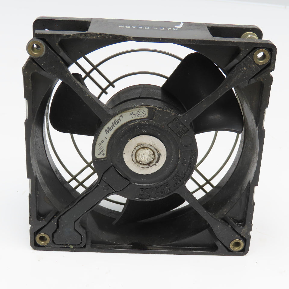 Rotron 69739-27X Muffin 115V Cabinet Cooling Fan