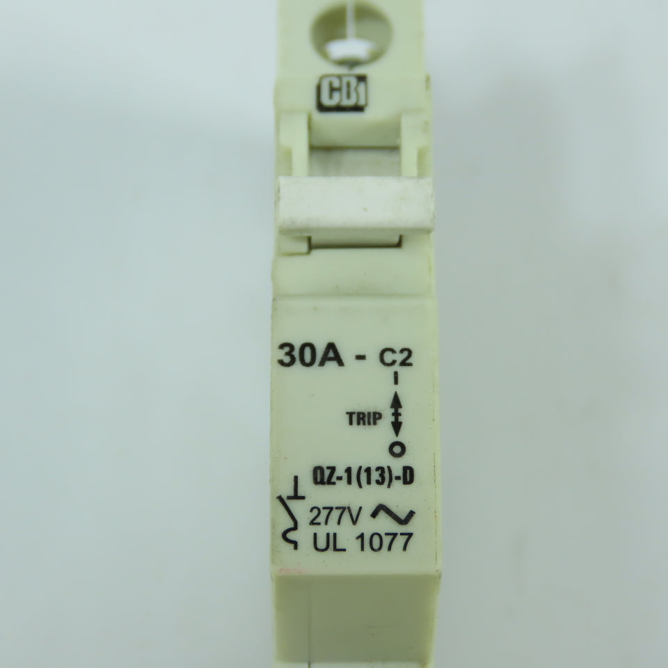 CBI QZ-1(13)-D Single Pole Circuit Breaker 277/480V 5kA C2 Trip Curve