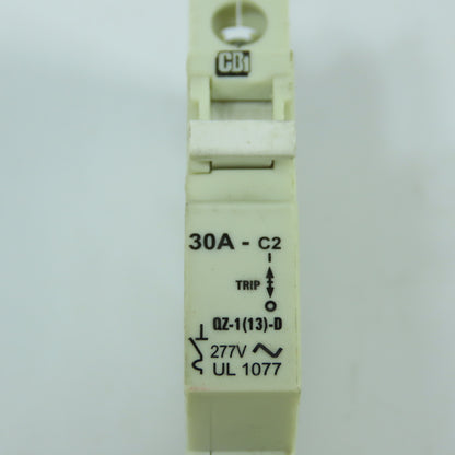 CBI QZ-1(13)-D Single Pole Circuit Breaker 277/480V 5kA C2 Trip Curve