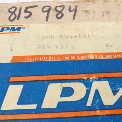LPM 000 504-1114 Lift King Pin Kit