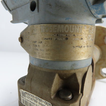 Rosemount 3051 CD3A22A1AM5B4E504S1 Pressure Transmitter 10.5-55VDC 275PSI