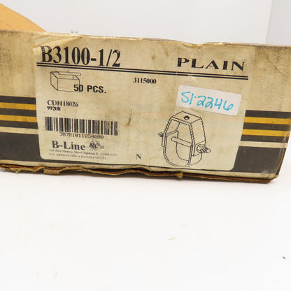 Cooper B3100-1/2 B-Line 1/2" Rigid Conduit Pipe Hanger Bracket Lot Of 30