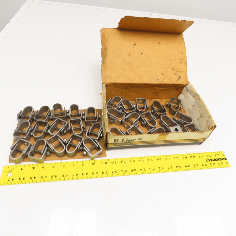 Cooper B3100-1/2 B-Line 1/2" Rigid Conduit Pipe Hanger Bracket Lot Of 30