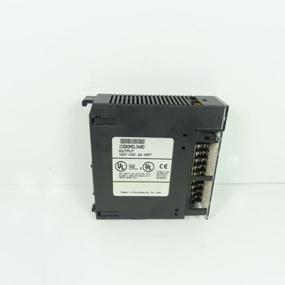 GE Fanuc IC693MDL340D Output Module 120VAC .5A 16PT