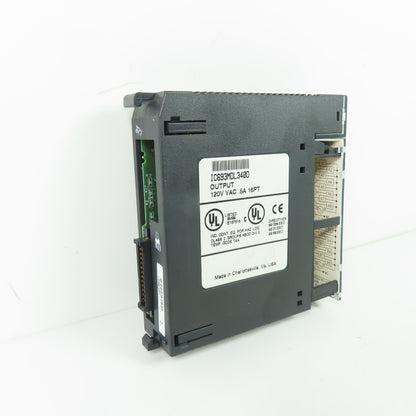 GE Fanuc IC693MDL340D Output Module 120VAC .5A 16PT