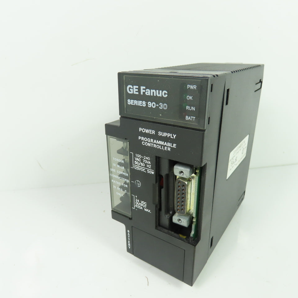 GE Fanuc IC693PWR321N Power Supply 120/240VAC 125VDC 30W