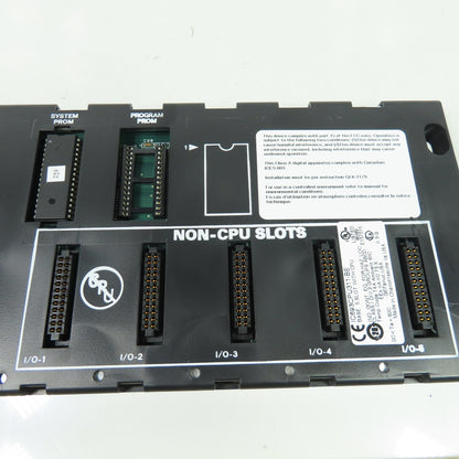GE Fanuc IC693CPU311-BE 5-Slot Chassis Base Rack With CPU