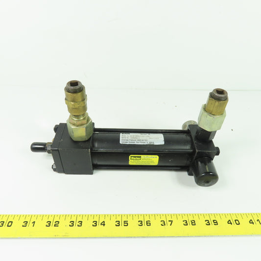 Parker 01.50 CDB3LLT14AC 4.000 Hydraulic Cylinder 1.50" Bore 4" Stroke 2000PSI