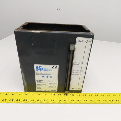 ILC MPT-6 6 Liter Lubrication System Reservoir Only 9-1/4" x 5-3/8" x 9-3/4"