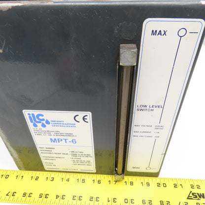 ILC MPT-6 6 Liter Lubrication System Reservoir Only 9-1/4" x 5-3/8" x 9-3/4"