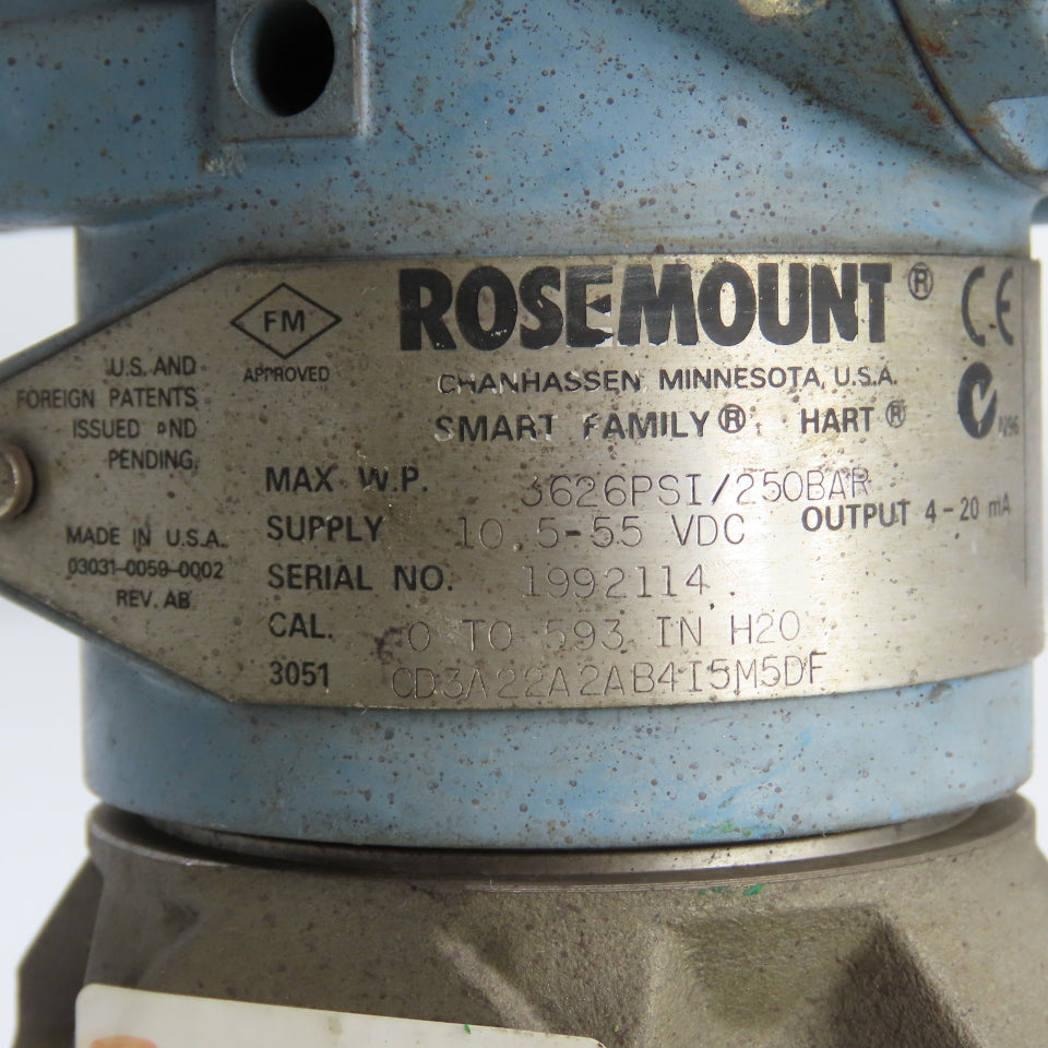 Rosemount Smart Family Pressure Transmitter Housing 10.5-55VDC 4082425