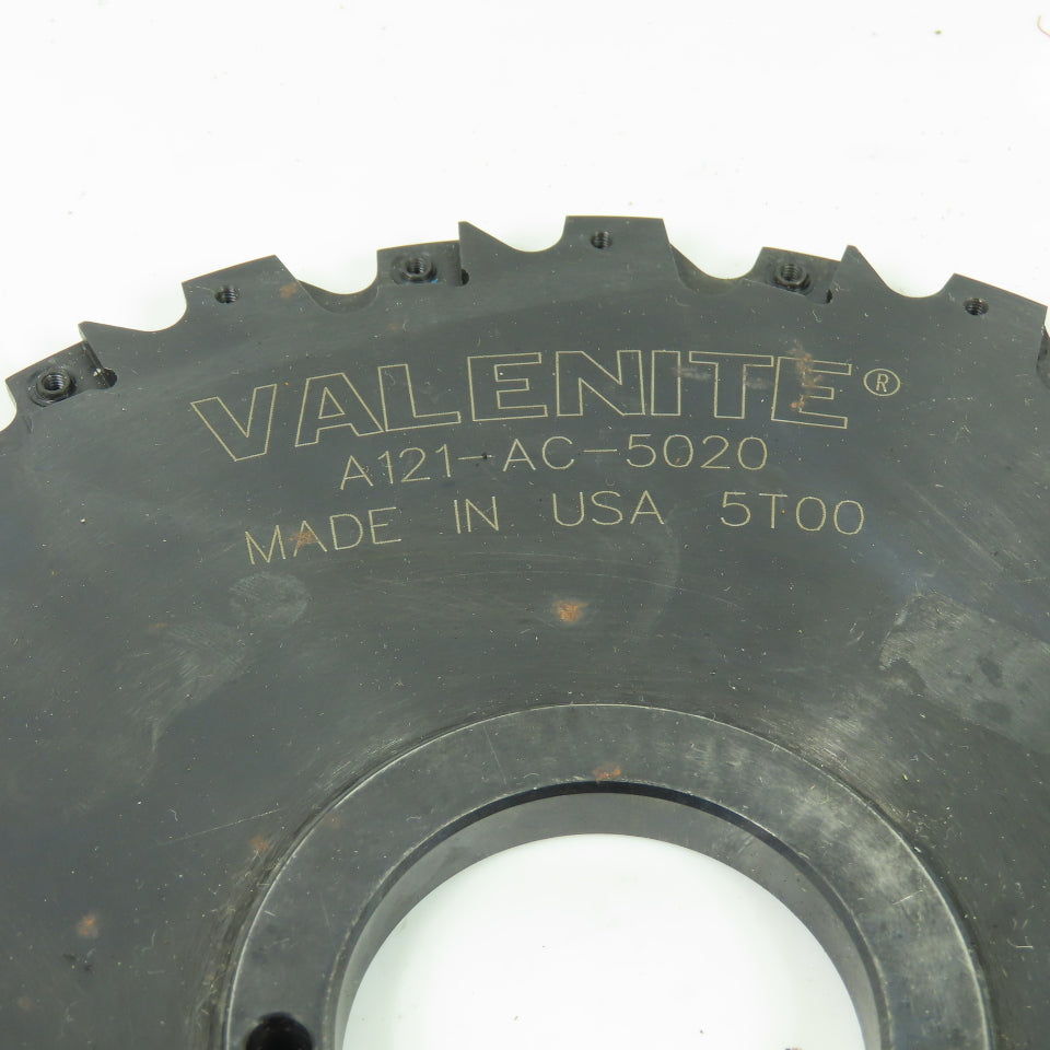 Valenite A121-AC-5020 8-1/2" OD Indexable Slot Milling Cutter 50mm Bore