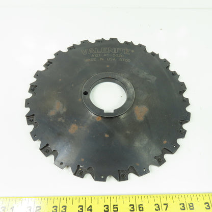 Valenite A121-AC-5020 8-1/2" OD Indexable Slot Milling Cutter 50mm Bore