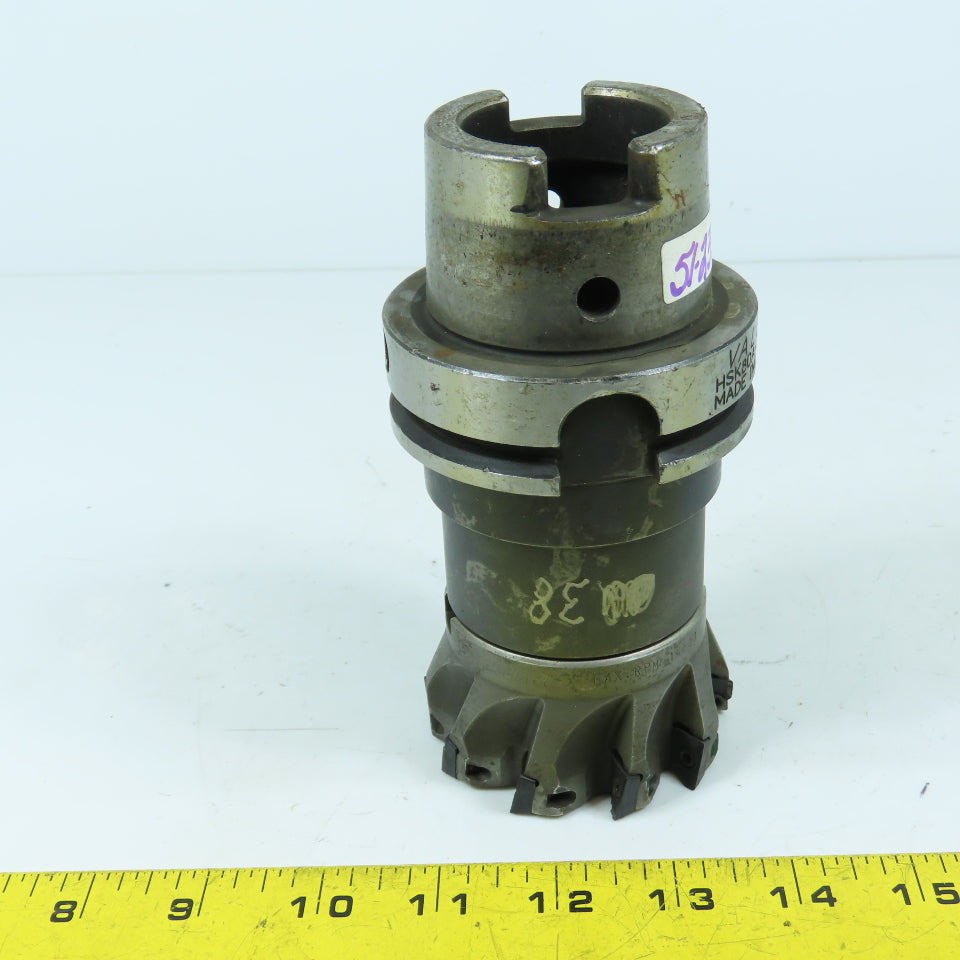Valenite HSK80A-SM100-287 Indexable Insert Face Mill