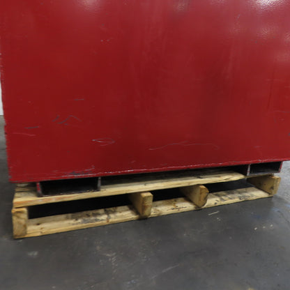 350 Gallon Single Wall Oil Fluid Shuttle Storage Reservoir Tank W/Fork Pockets