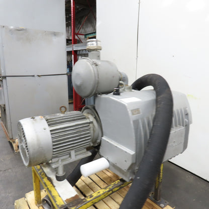 Busch 20HP Rotary Vane Vacuum Pump 3Ph 575V 20A Tested