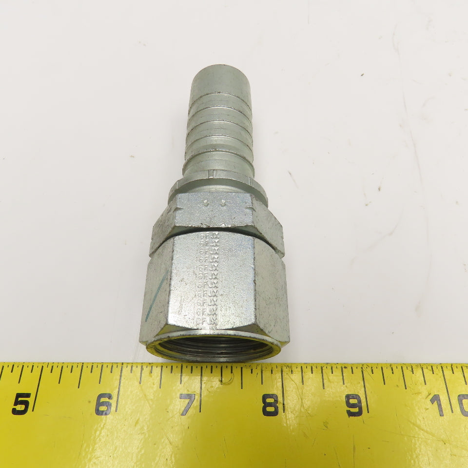 Gates 16PCS-16FJX 1" (-16) ID Hose Barb x 1" JIC Female Swivel Fitting