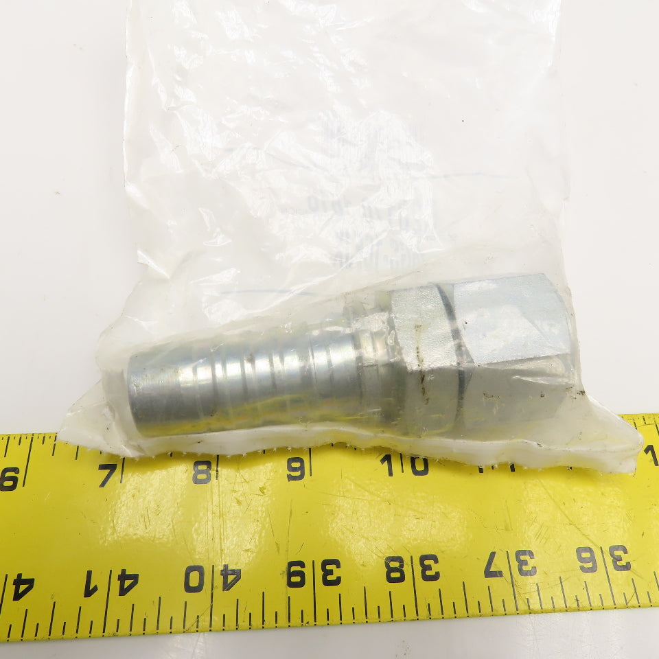 Gates 16GS-16FJX 1" (-16) ID Hose Barb x 1" JIC Female Swivel Fitting