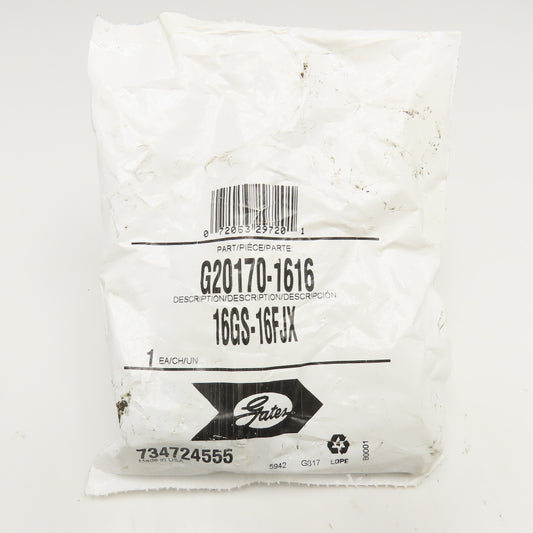 Gates 16GS-16FJX 1" (-16) ID Hose Barb x 1" JIC Female Swivel Fitting