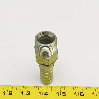 Gates 12PCS-12MP 3/4" (-12) ID Hose Barb x 3/4" BSPP Male Straight Fitting