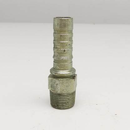 Gates 12PCS-12MP 3/4" (-12) ID Hose Barb x 3/4" BSPP Male Straight Fitting