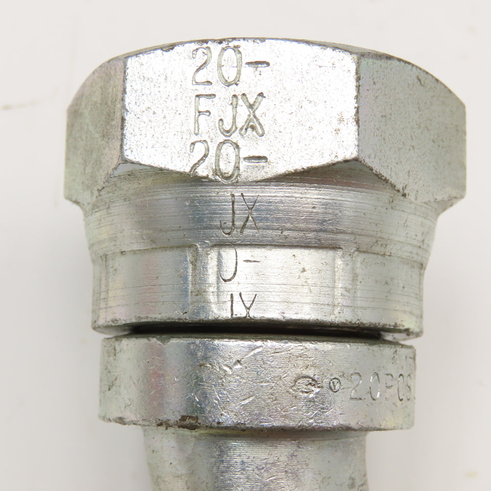 Gates 20PCS-20FJX90S 1-1/4 (-20) ID Hose Barb 1-1/4" JIC Female Swivel Elbow 90°