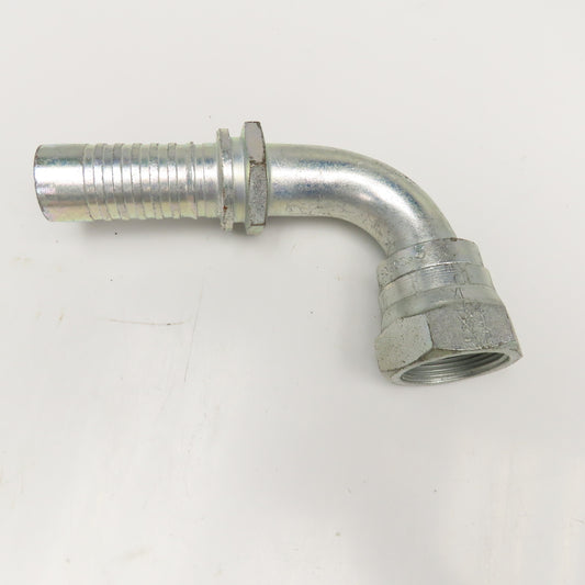 Gates 20PCS-20FJX90S 1-1/4 (-20) ID Hose Barb 1-1/4" JIC Female Swivel Elbow 90°