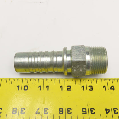 Gates 16PCS-16MP 1" (-16) ID Hose Barb 1" NPT Male Straight Hydraulic Fitting