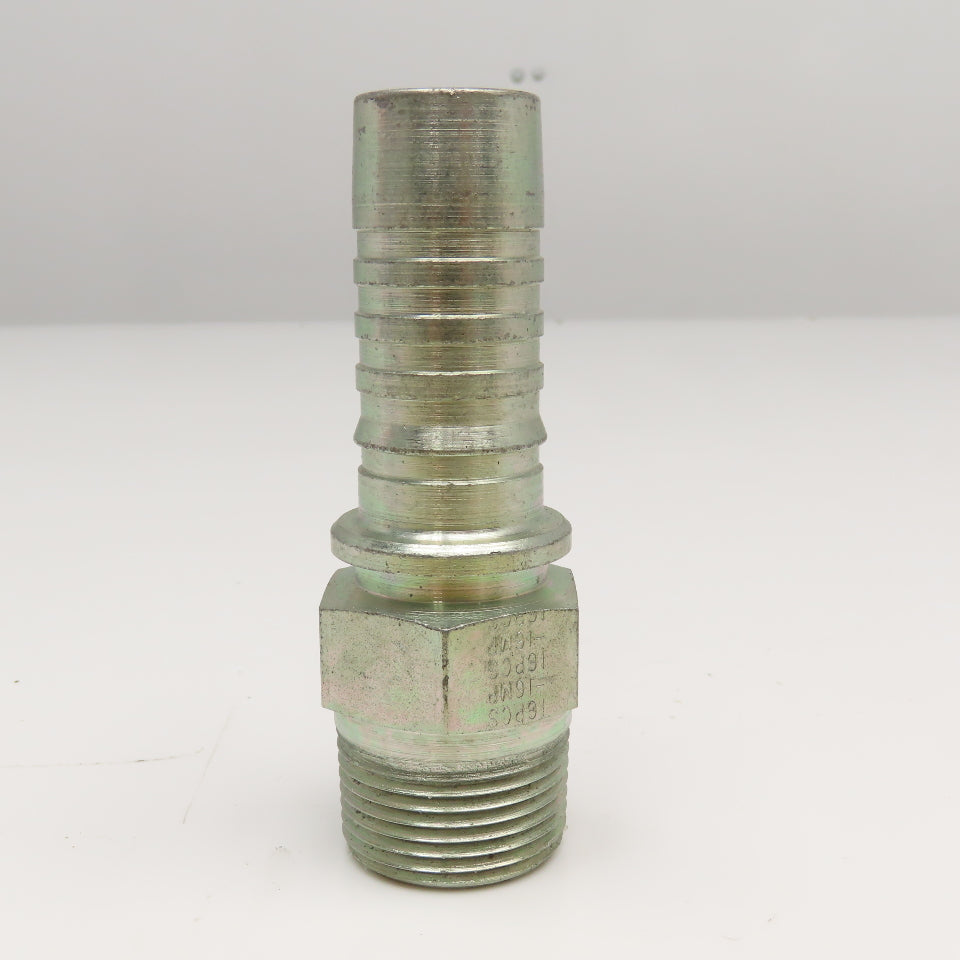 Gates 16PCS-16MP 1" (-16) ID Hose Barb 1" NPT Male Straight Hydraulic Fitting