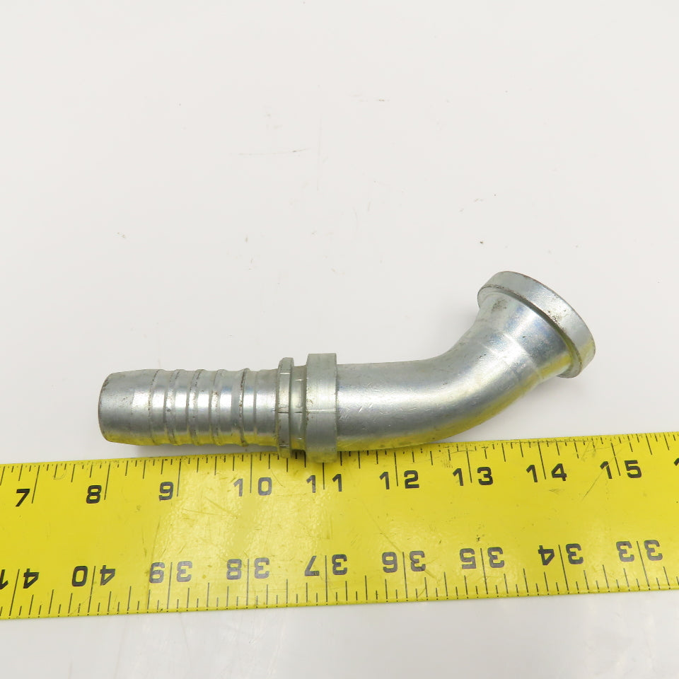 Gates 16GS-16FL45M 1" (-16) Hose ID x 1-3/4" O-Ring Flange 45° Elbow