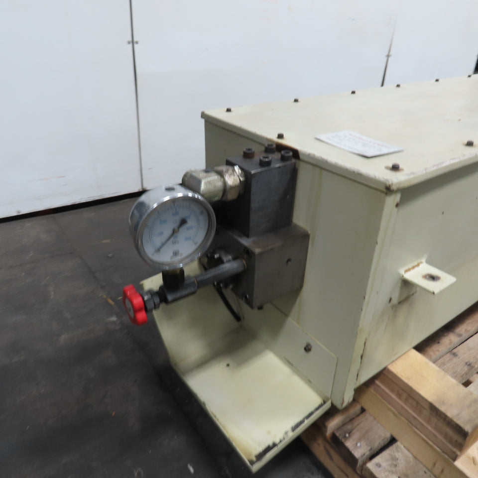 75 Gallon Hydraulic Oil Tank Reservoir W/ 11KW 440/220V Motor From US Shear